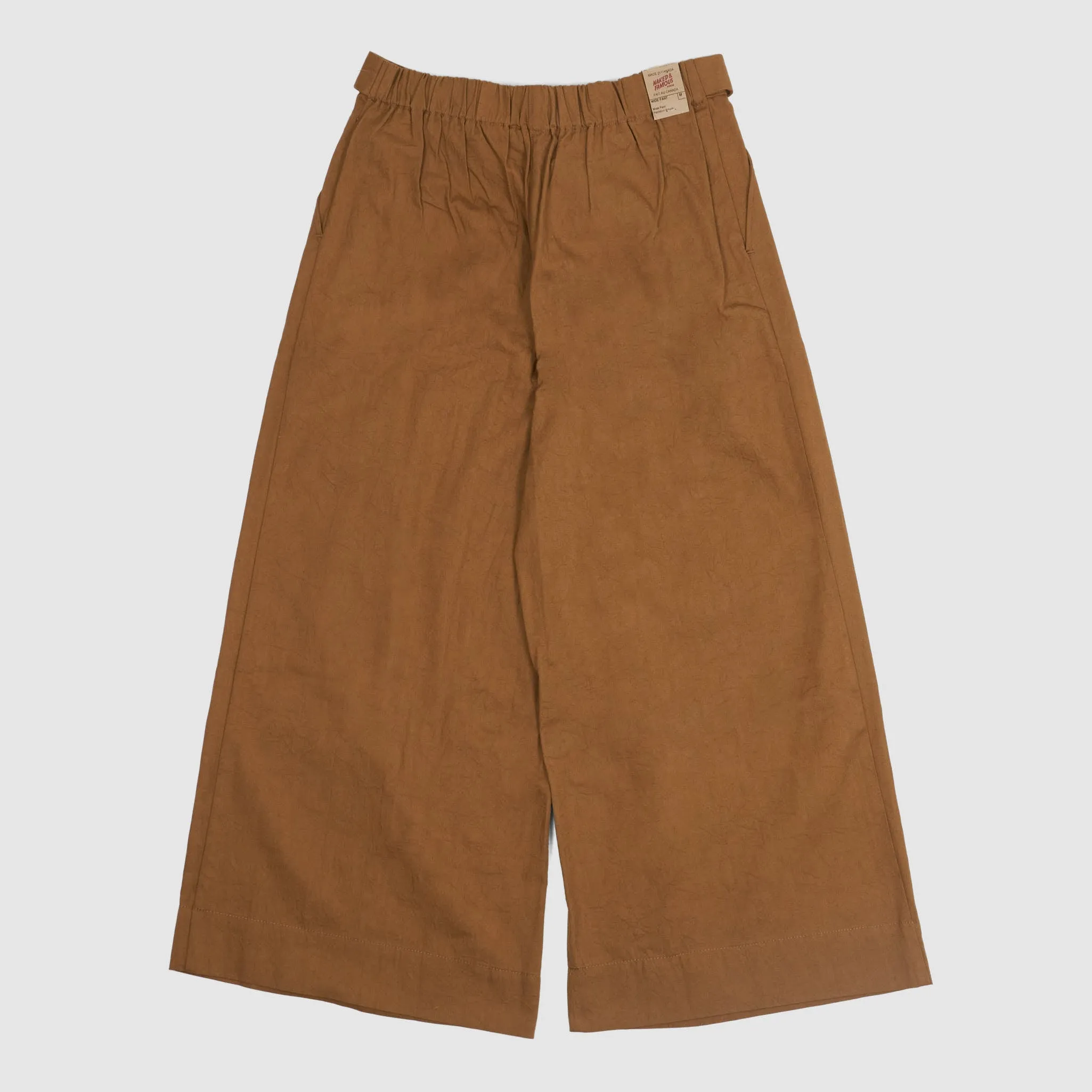 Naked & Famous Ladies Wide Canvas Pants