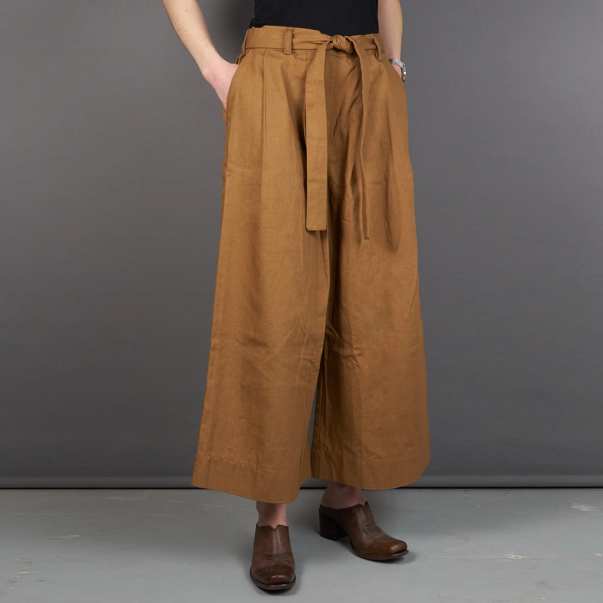 Naked & Famous Ladies Wide Canvas Pants