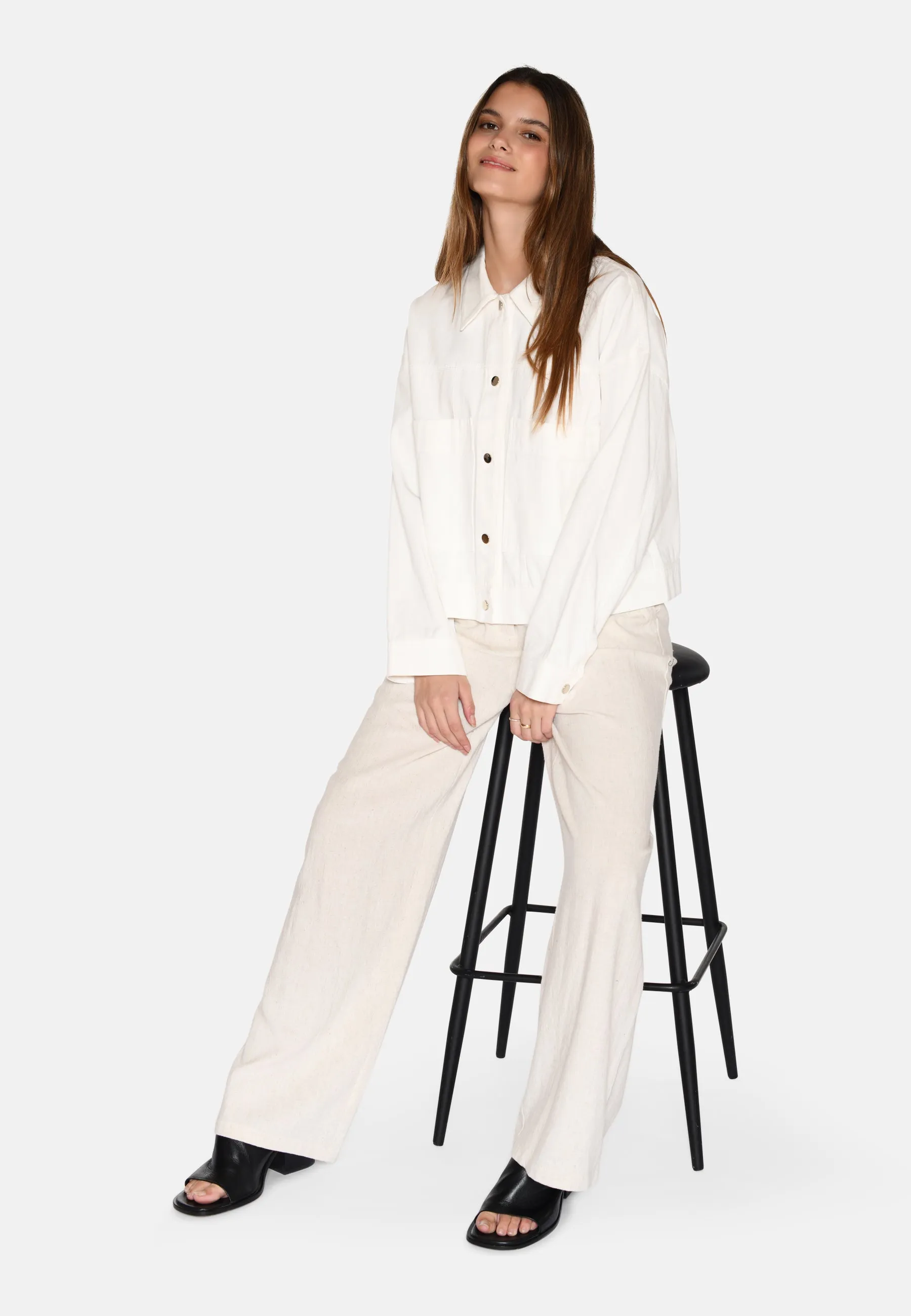 Nori denim jacket 4207 - White