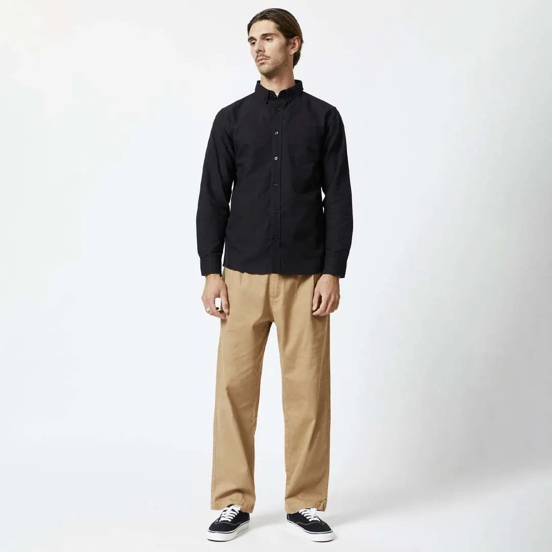 OXFORD LONG SLEEVE SHIRT | NAVY