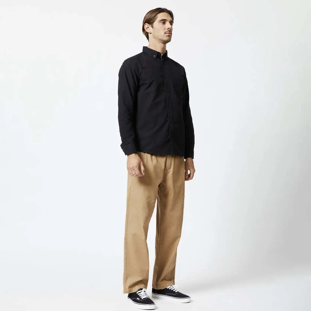 OXFORD LONG SLEEVE SHIRT | NAVY