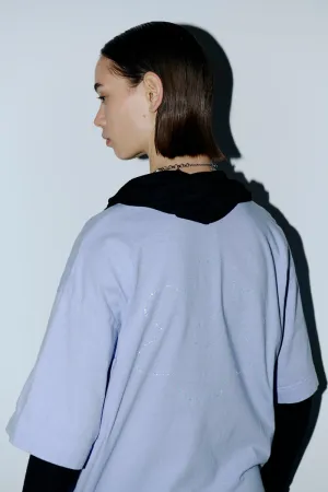 PV Flower Tee // Glacier