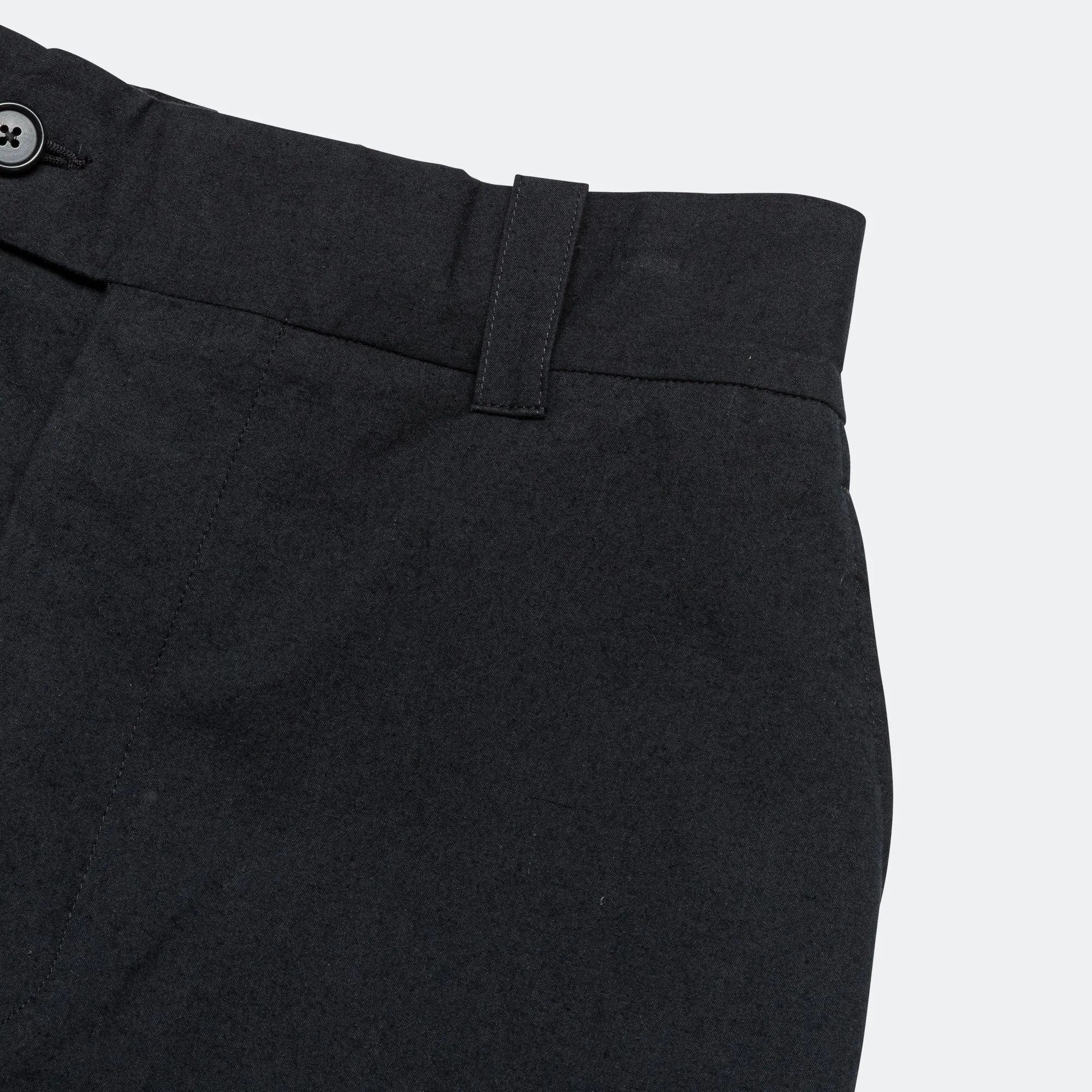 Relaxed Trouser - Cotton Wool Plainweave Black