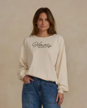 Rylee   Cru ladies oversized sweatshirt