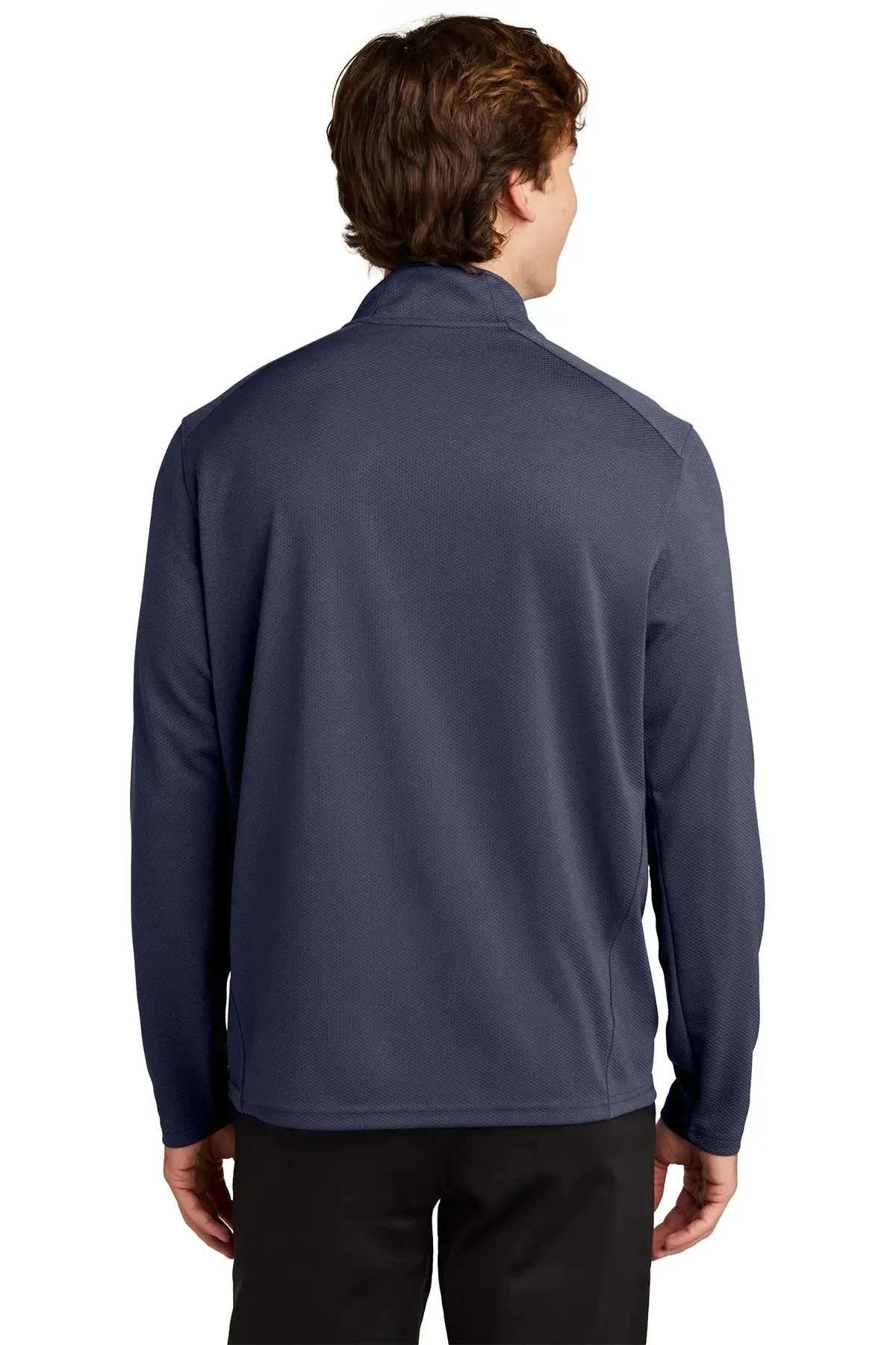 San Mar Texture 1/4 Zip Pullover  Moisture-Wicking & Versatile Layering