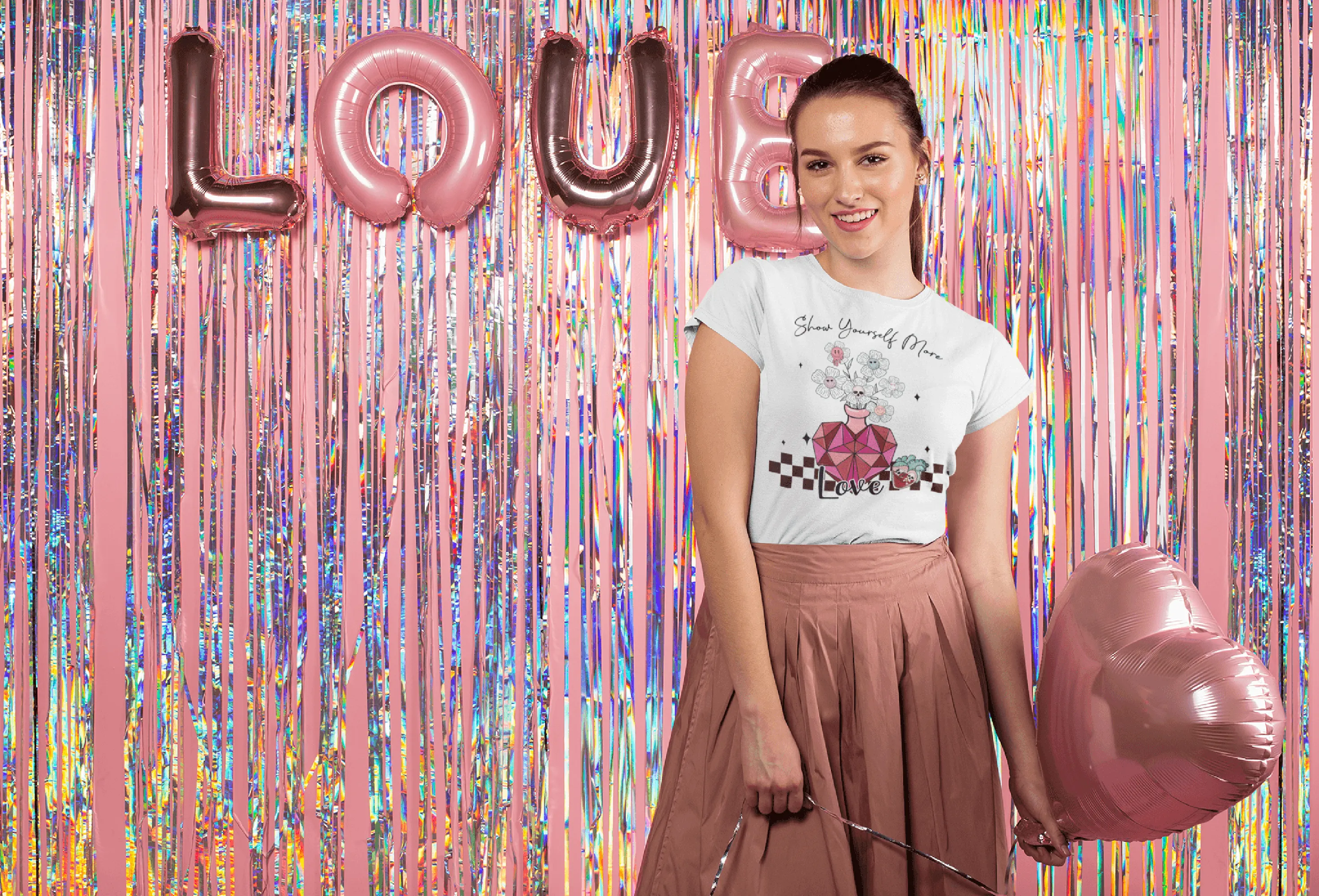 SHOW YOURSELF VALENTINE T-shirt