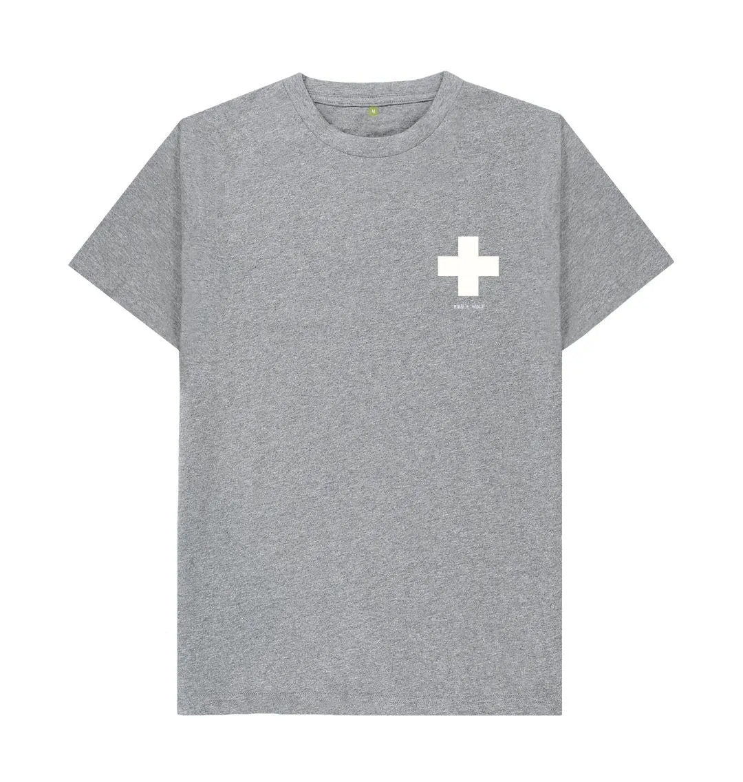 Small White Cross Classic T Shirt
