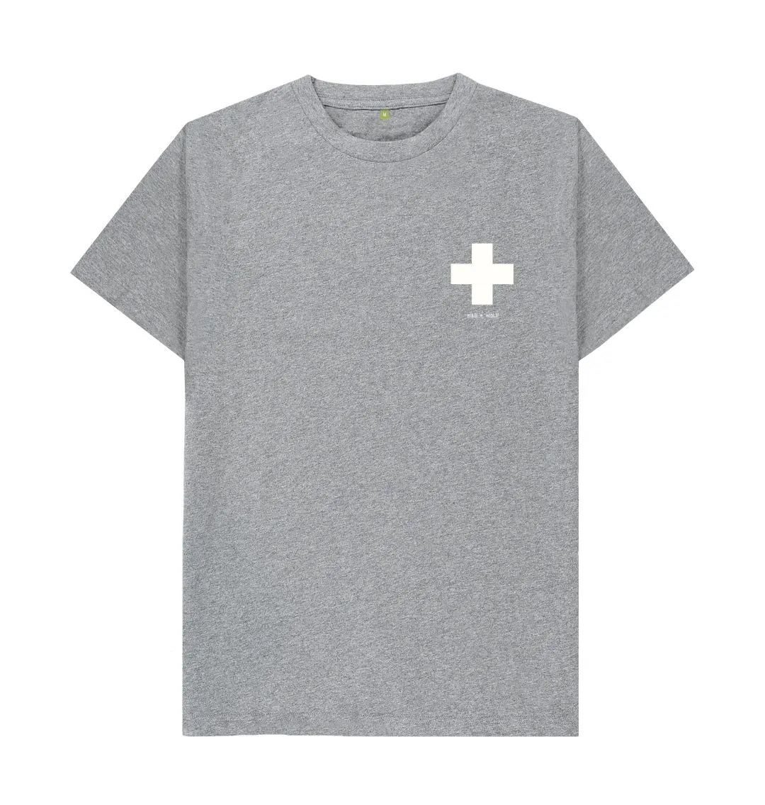 Small White Cross Classic T Shirt