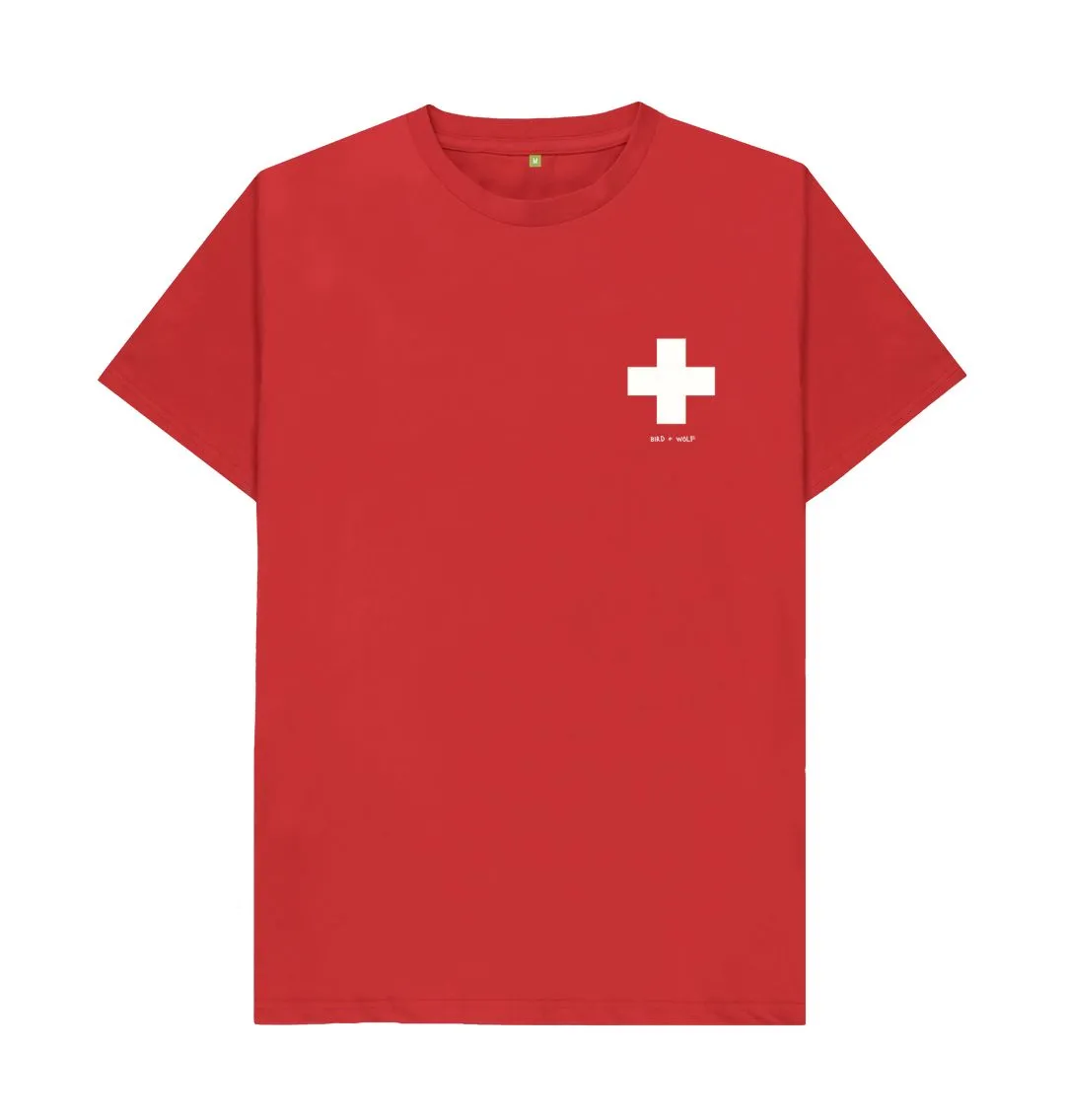 Small White Cross Classic T Shirt