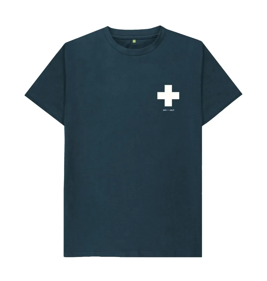 Small White Cross Classic T Shirt