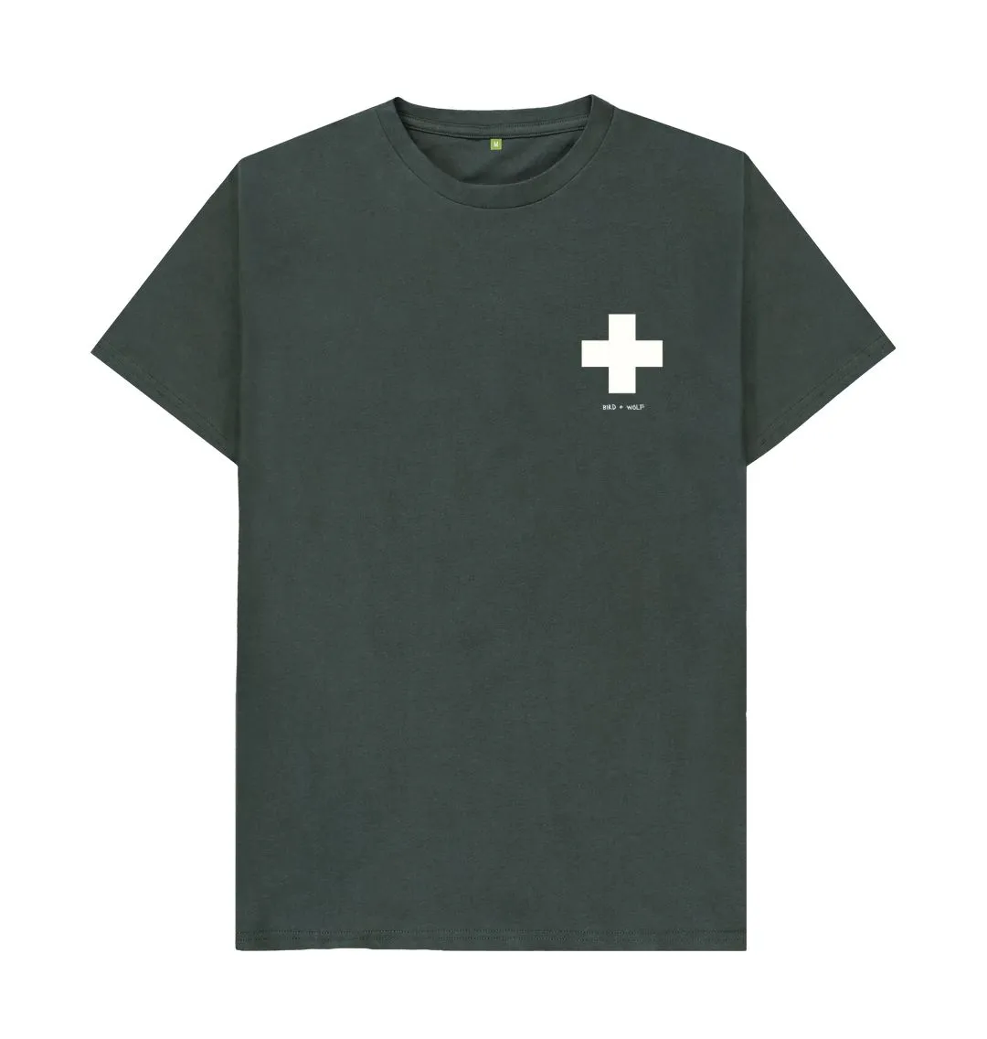 Small White Cross Classic T Shirt