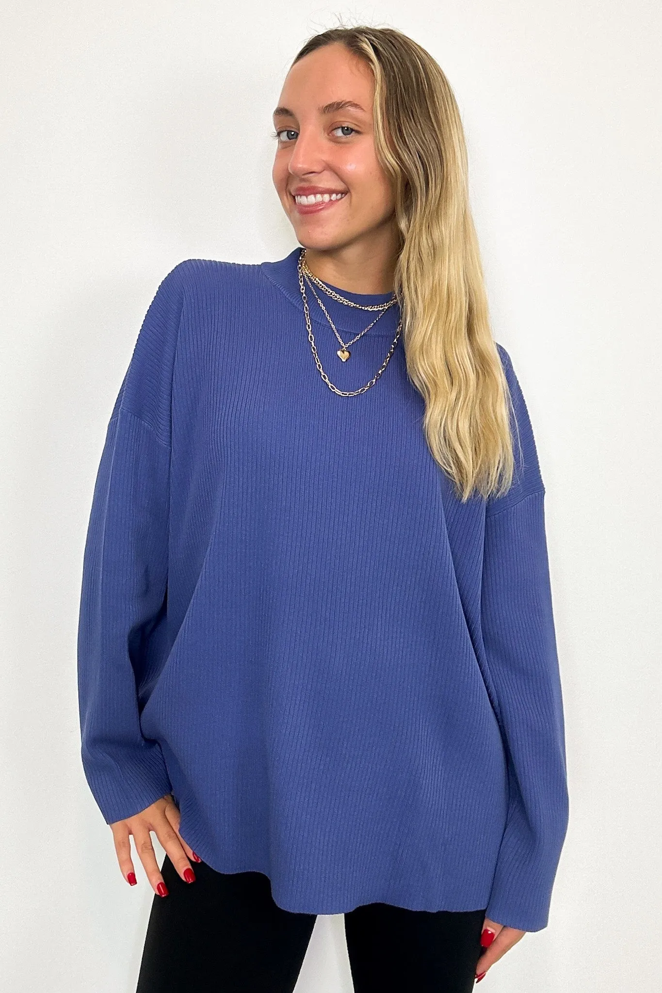 Soft Focus Mock Neck Sweater - FINAL SALE