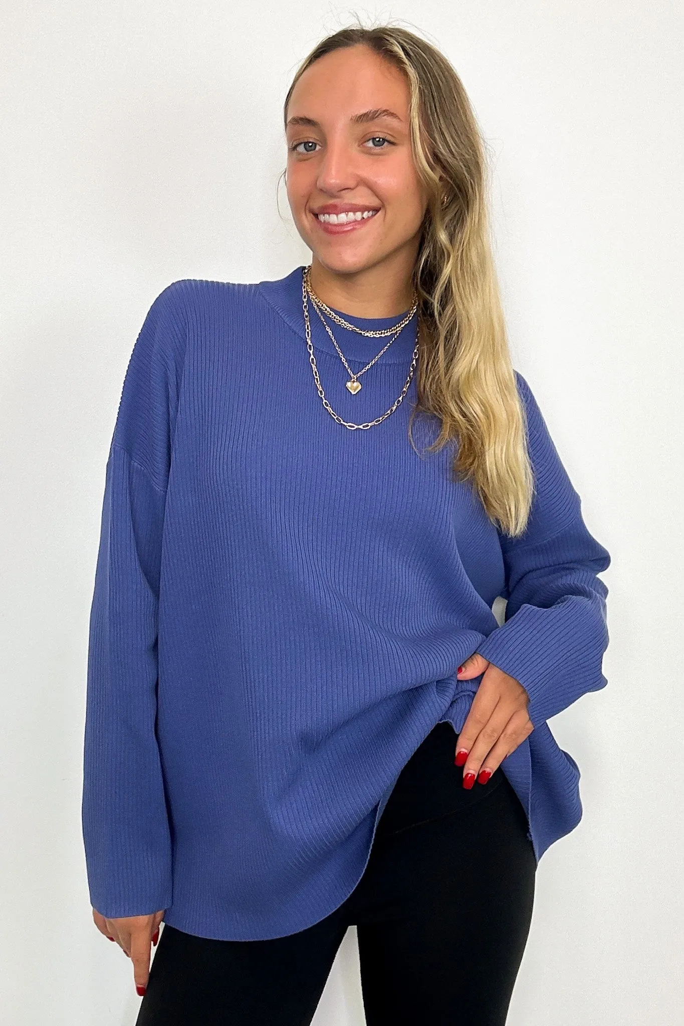 Soft Focus Mock Neck Sweater - FINAL SALE