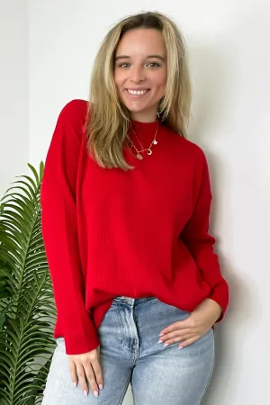 Soft Focus Mock Neck Sweater - FINAL SALE