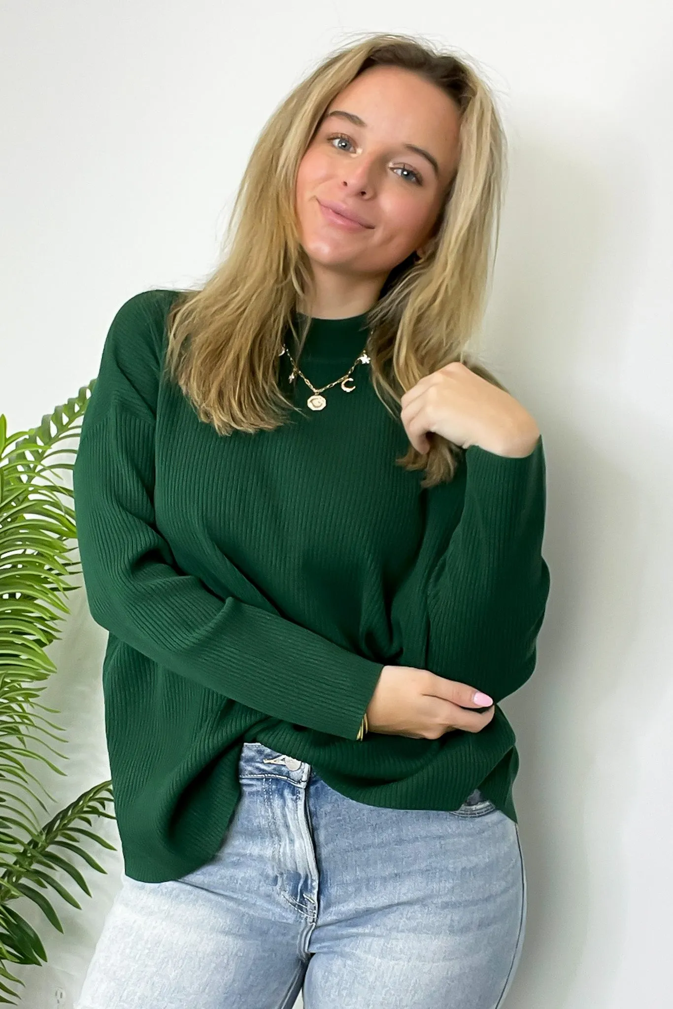 Soft Focus Mock Neck Sweater - FINAL SALE