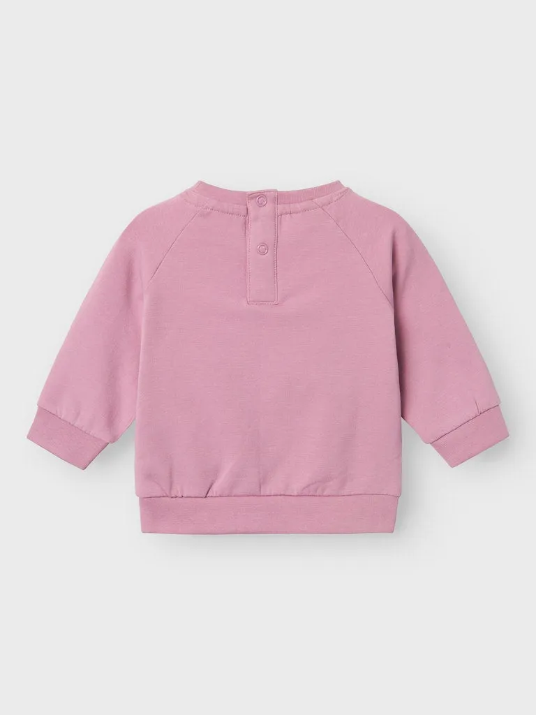 Sonia Long Sleeve Sweat-Mauve Orchid