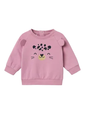 Sonia Long Sleeve Sweat-Mauve Orchid