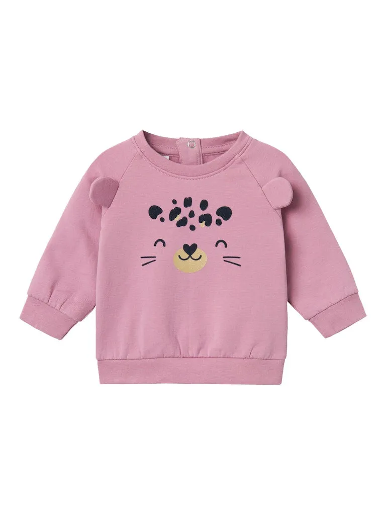 Sonia Long Sleeve Sweat-Mauve Orchid