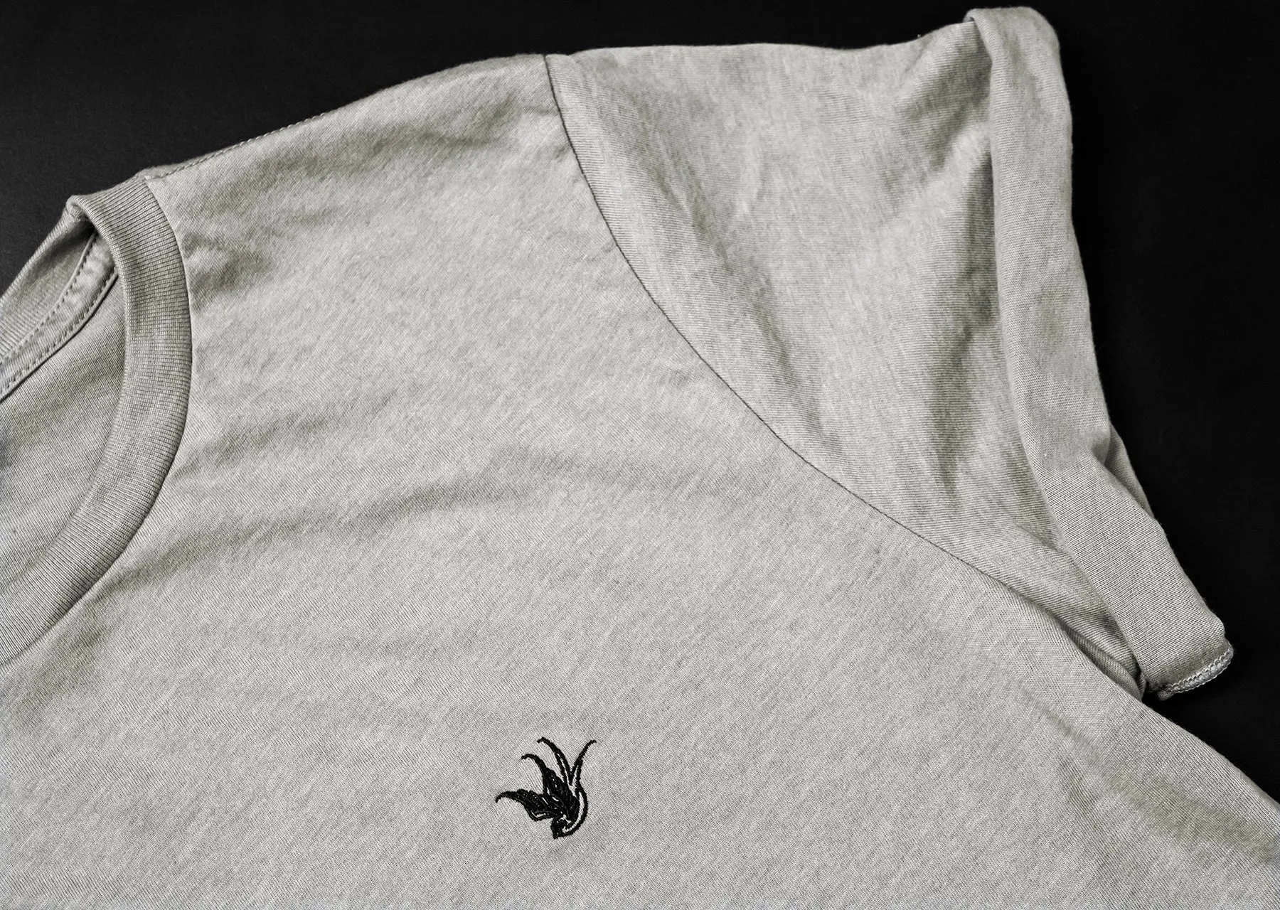 SPARROW TEE - Grey / Black
