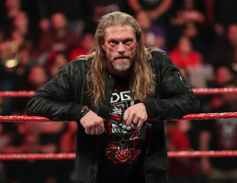 WWE Edge Returns Monday Night RAW 2022 Stylish Leather Jacket by TJS