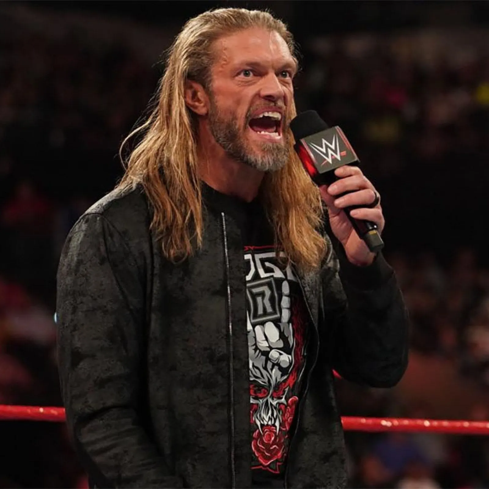 WWE Edge Returns Monday Night RAW 2022 Stylish Leather Jacket by TJS